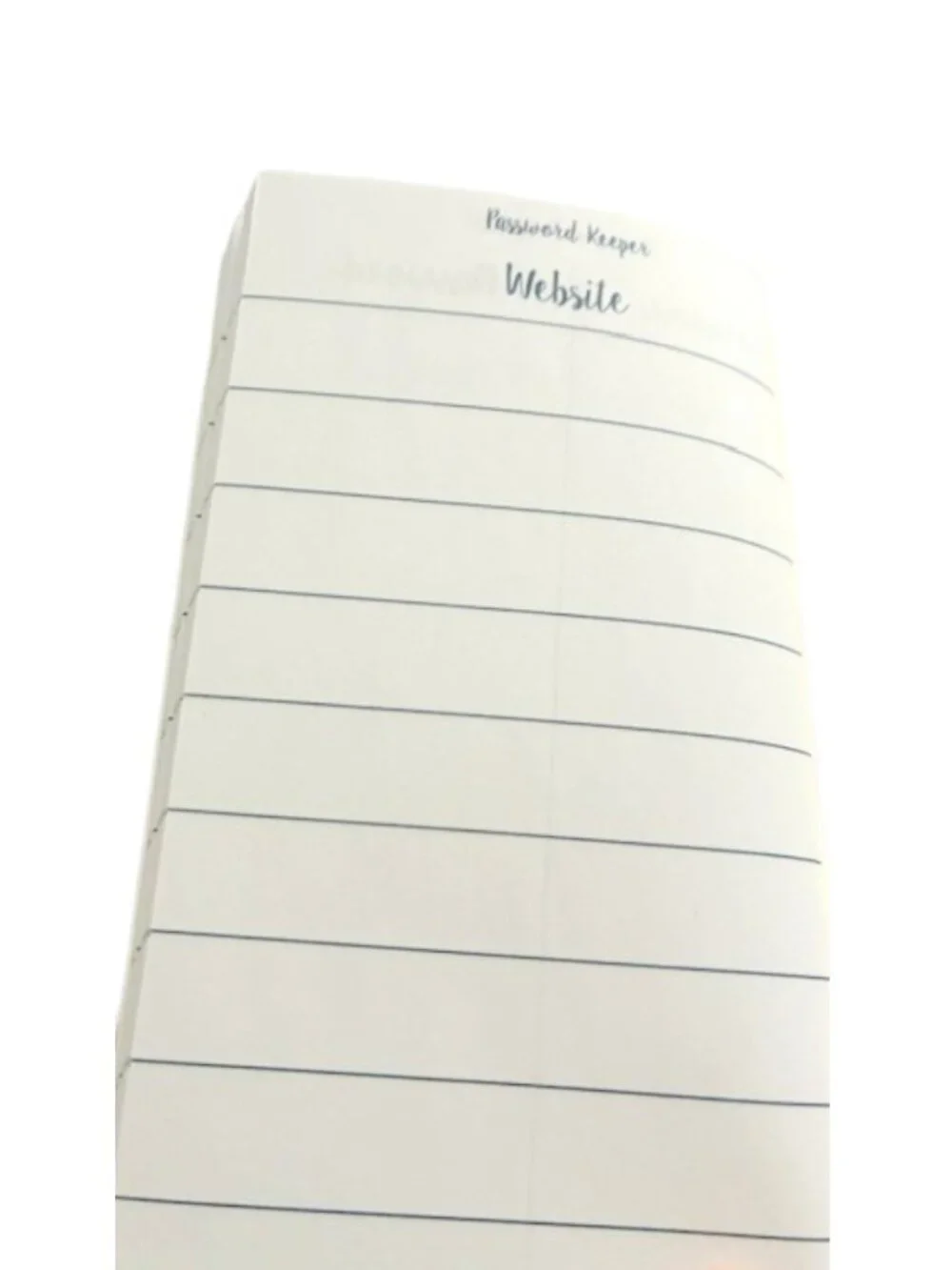 3 Password Keeper by PaperCraft Pocket Size 5